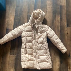 Cute Cream Winter Coat